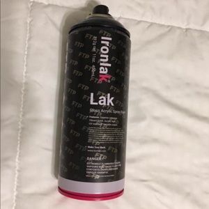 FTP Ironlak Flat black spray paint